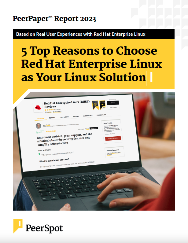 5 Top Reasons to Choose Red Hat Enterprise Linux as Your Linux Solution